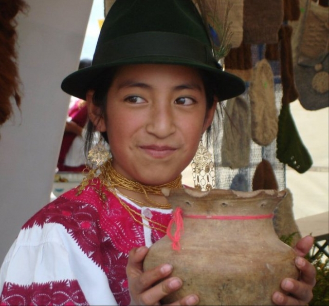 Girl from the Community of Zuleta, Imbabura - Ecuador